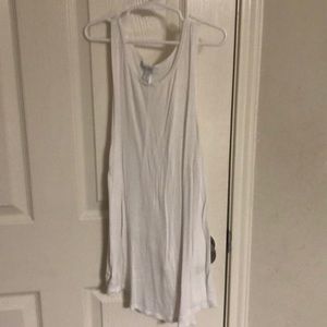 White tank top
